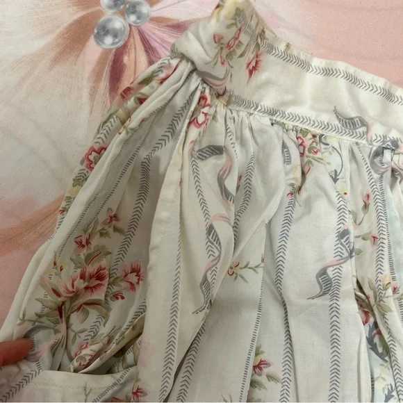 Vintage Floral Bow Maxi Skirt - Picture 5 of 7